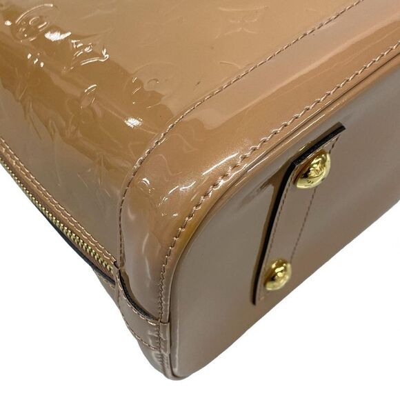 Louis Vuitton Monogram Vernis Alma PM M91583 Rose Verre Leather - Picture 6 of 15